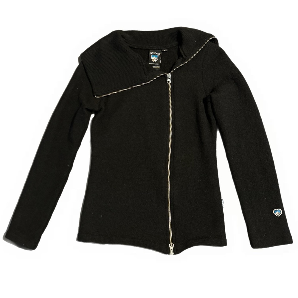 Women’s Small KÜHL Black 100% Merino Wool Sweater